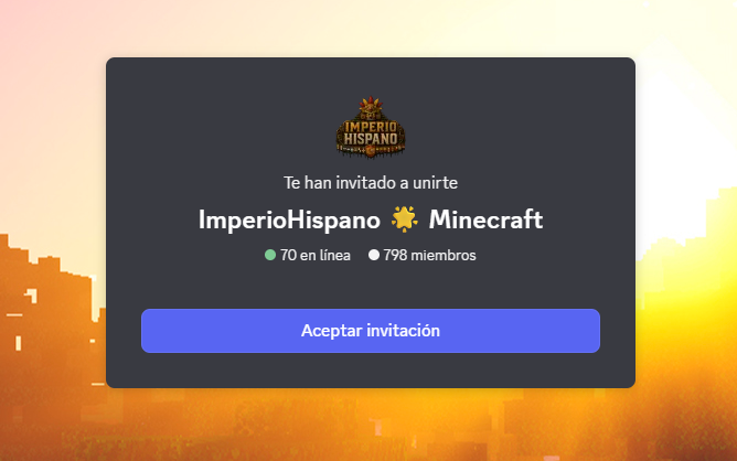 Únete a Discord